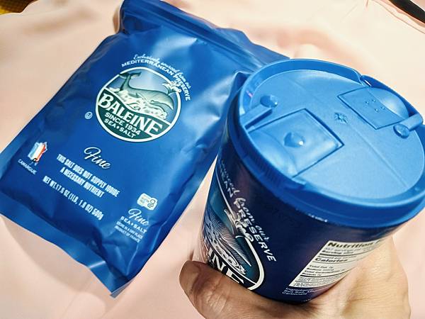 [試用] 好歐食庫／La Baleine 鯨魚牌細海鹽 來