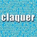 claquer