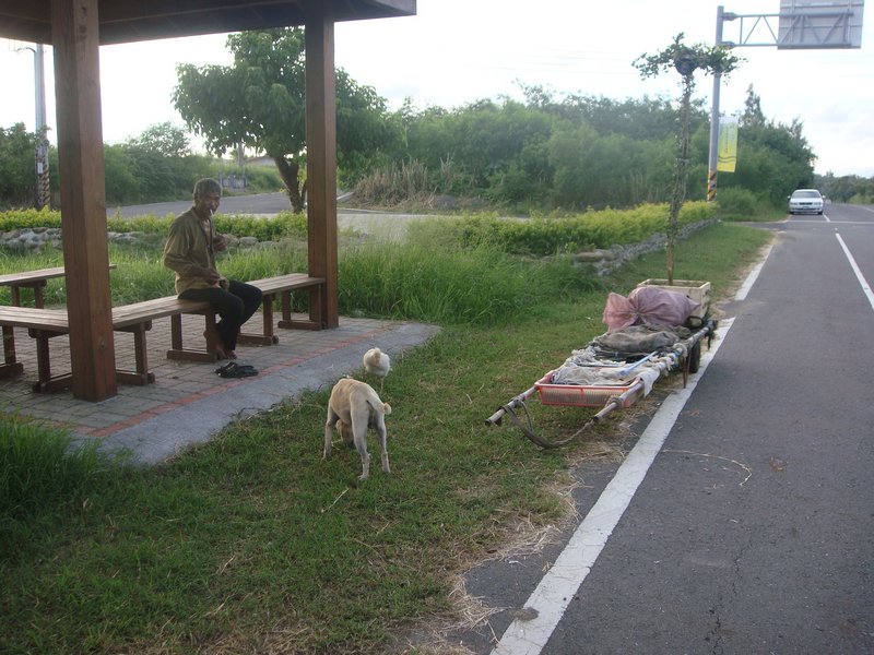 獨行老人與犬鵝