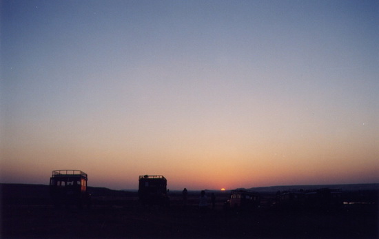 22-sunset in the desert-1
