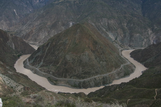 11 金沙江上月亮彎  Shangri-La YunNan 雲南