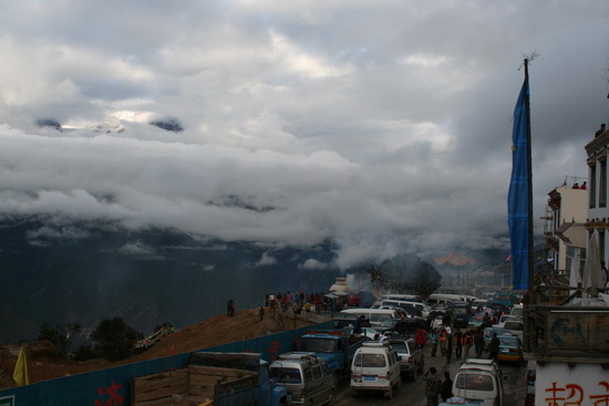 12 飛來寺望梅里雪山  Mt. Meili  Fei Lai Temple YunNan  