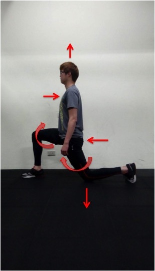 正確lunge 頂點 正確lunge 頂點