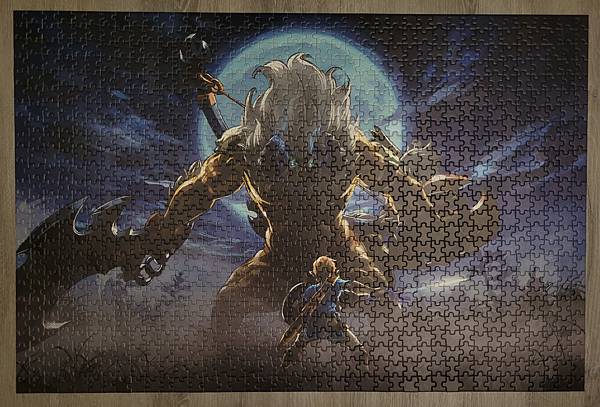 【拼圖日記】《薩爾達傳說》「 曠野之息」1000片！