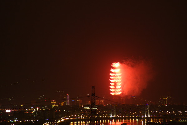 2008台北101煙火秀