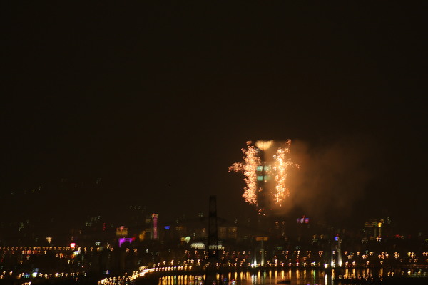 2008台北101煙火秀
