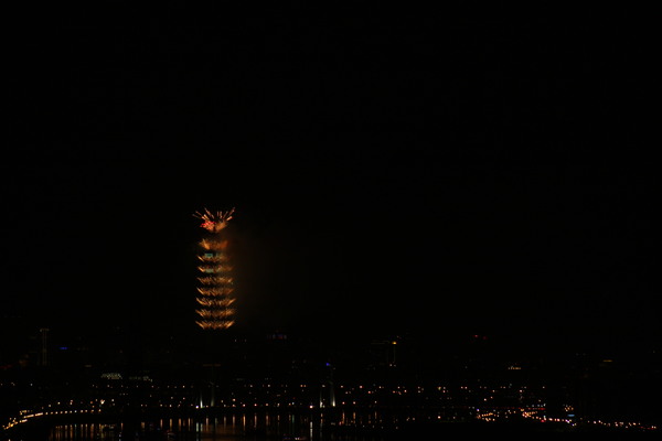 2008台北101煙火秀