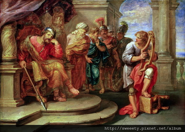 David played harp to Saul.jpg David played harp to Saul.jpg