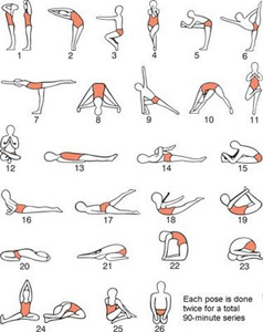 Bikram Yoga Exercises