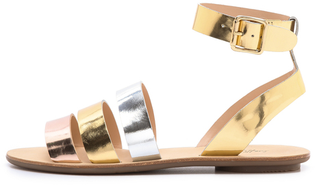 Loeffler Randall Simona Mirror Band Sandals