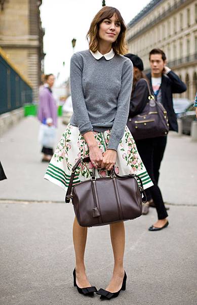 alexa-chung-flower-skirt