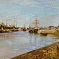 莫莉索，羅里昂港灣，The Harbour at Lorient, 1869PIX2