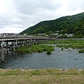 白天的嵐山渡月橋