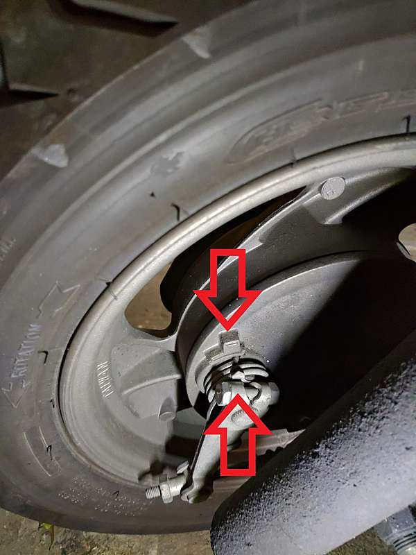 機車保養diy 該換煞車皮了 煞車皮如何判斷 教你如何輕鬆判斷 Zh Work Shop 痞客邦