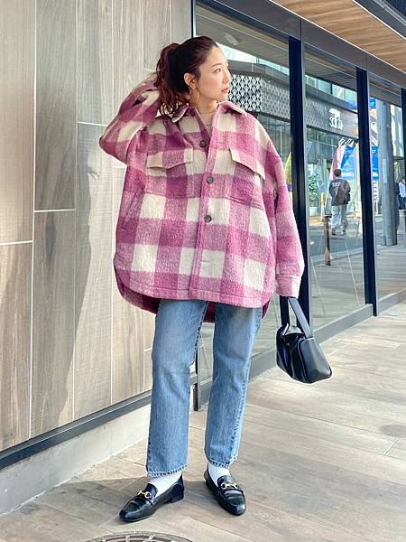 【想要什麼，seki買給你】日本妹穿搭術，混羊毛OVER S