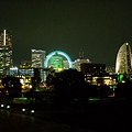 橫濱的美麗夜景