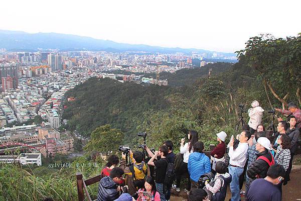 象山步道看台北街景