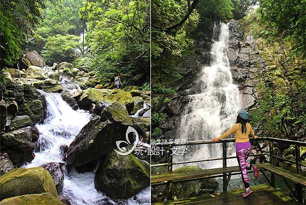 夏日避暑瀑布集錦-青山瀑布近距離濺的一臉濕氣.jpg