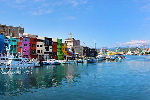 正濱漁港給人彩虹心情