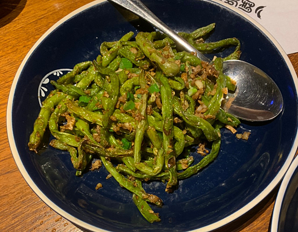 新竹巨城開飯川食堂_乾扁四季豆