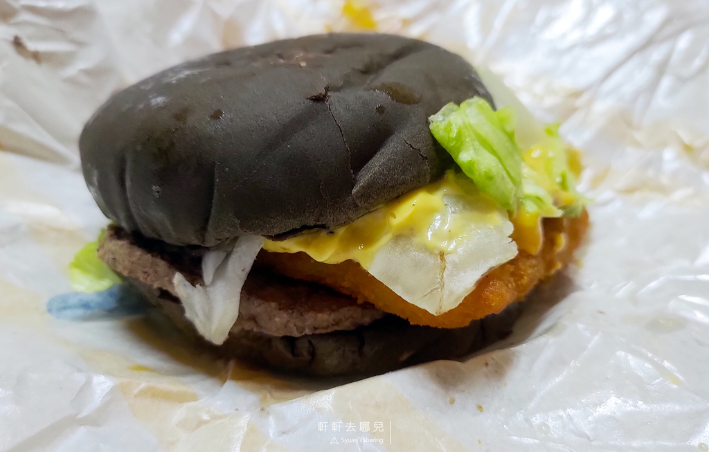 微牽絲 微牽絲起司排雙牛堡 香蕉巧克力雙餡派 地瓜薯條 麥當勞 軒軒去哪兒 03