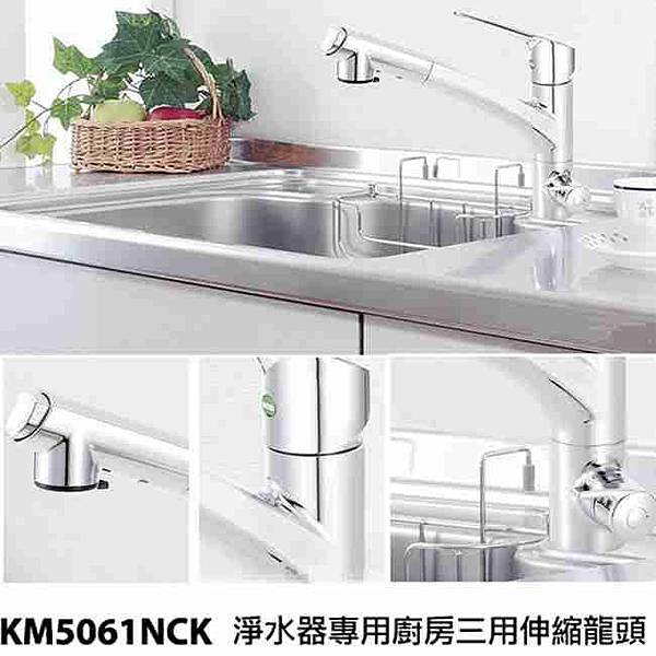 KM5061N KVK 浄水器専用シングルレバー式シャワー付混合栓  - 5