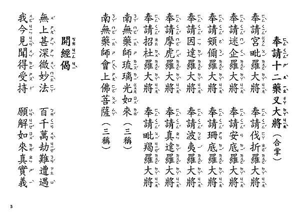 藥師琉璃光如來本願功德經全文注音 藥師經注音 附儀軌 Time Waits For No One 痞客邦