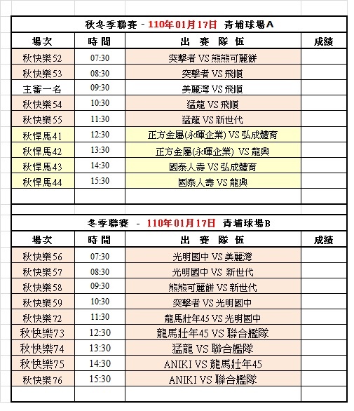 109冬季第十二週青埔球場賽程表(0117).jpg