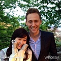 131016 Tom Hiddleston - Twitter更新留言與Tiffany合照