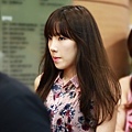 140704 SNSD Tiffany&Taeyeon去看Sunny音樂劇1