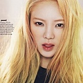 150320 Hyoyeon @ Vogue Girl 四月號 雜誌掃圖 1