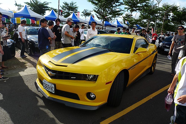 Camaro SS 準備停車中