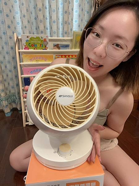 ✨SANSUI山水 空氣循環扇✨開箱- SDF-93M2 /