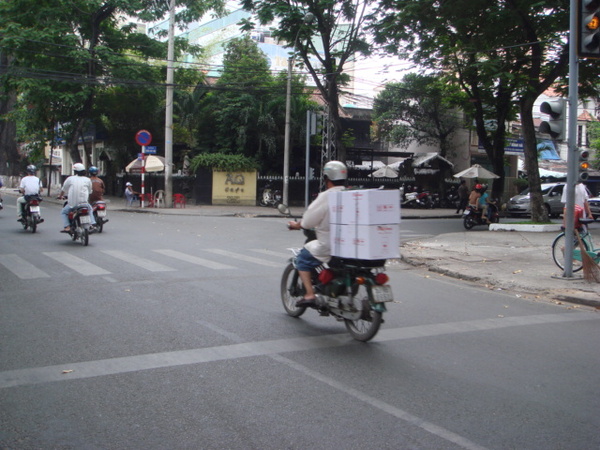 胡志明街景