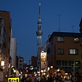 skytree from 淺草