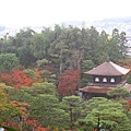 遠眺銀閣寺