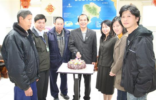 2010-02-26烈嶼鄉長林金量主持任內最後一次慶生會