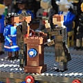 Barack Obama's inauguration in Legoland, California