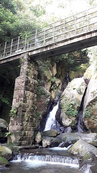 (112北投區)草山水道 藍寶石泉 大屯瀑布 日治水管橋