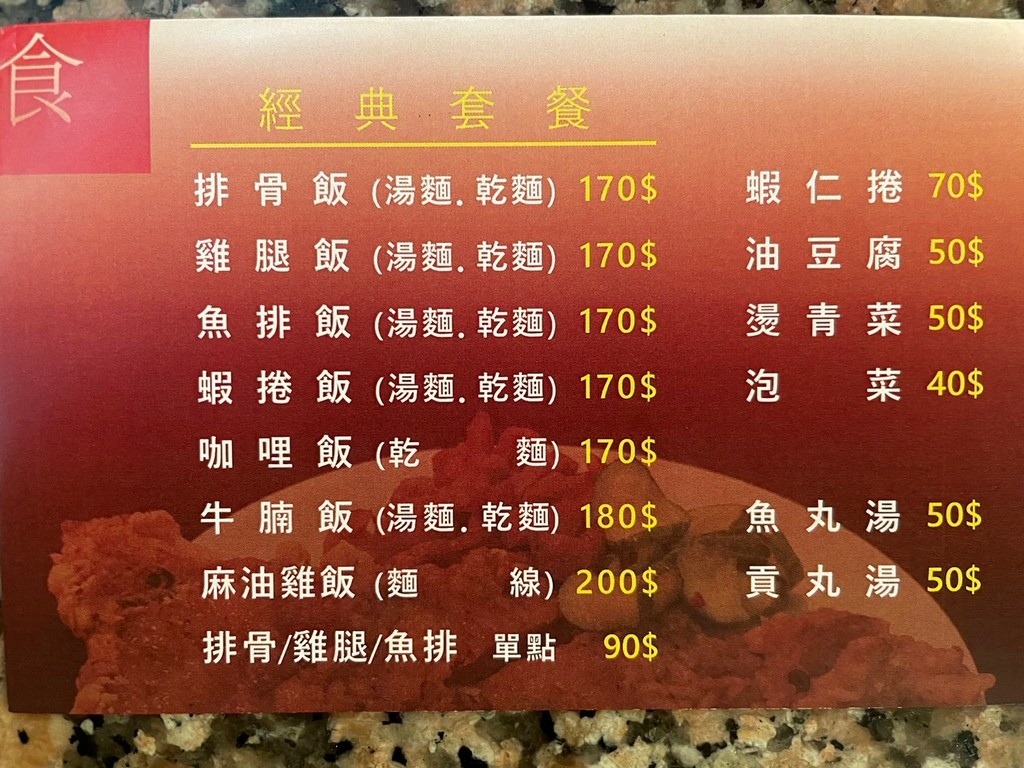 西門站美食(優).東一排骨總店(附菜單).北辰談吃~知名老店