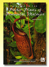 台灣蝕-食蟲書籍-A Guide to the Pitcher Plants of Peninsular Malaysia