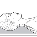舒樂健康旅行枕-仰睡