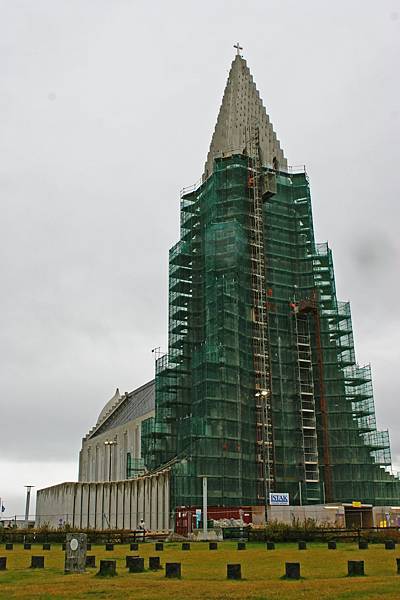 雷克雅維克大教堂在整修中