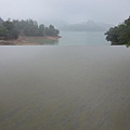 水景連接日月潭潭景