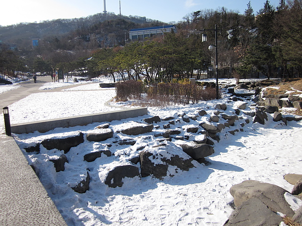 河已變成冰