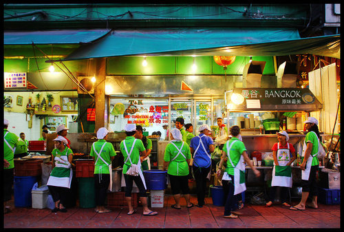 11 10 曼谷bangkok 中國城美食china Town T K Seafood 海鮮攤 原味最美 痞客邦