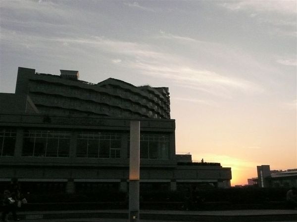 台場夕陽