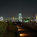 彩虹大橋+自由女神像的夜景照 (終於讓我拍到了 YA~)