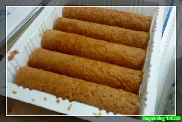 85度C之咖啡蛋捲,172大卡