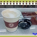 高雄鼓山輪渡站全家超商-Let's cafe 8oz熱拿鐵,good!
